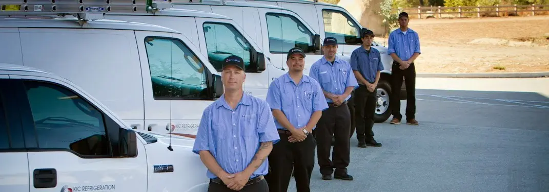 KIC Refrigeration crew ready for Mini Split Repair jobs across Home Gardens